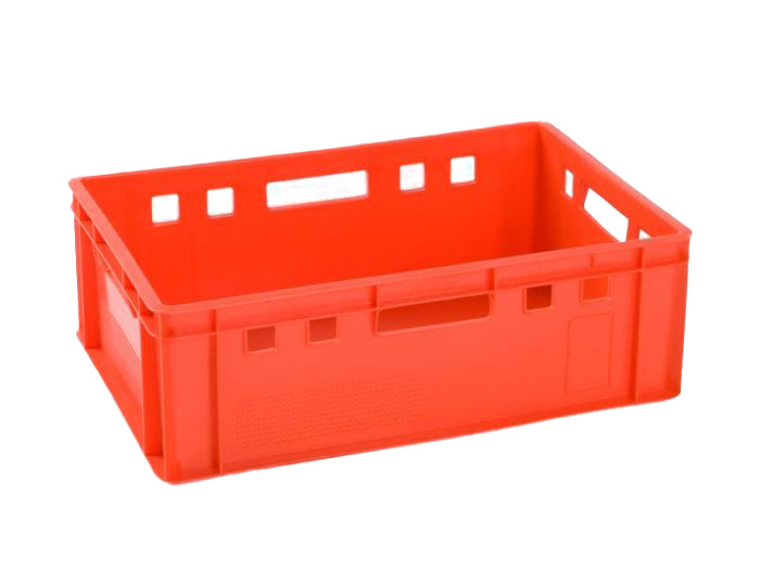 Přepravka E2 I červená, OÚ, uzavřená